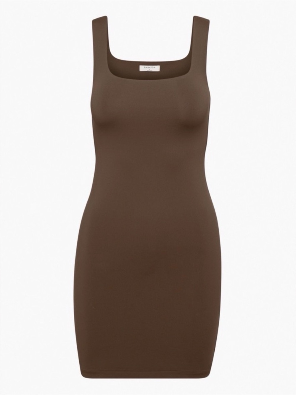 Aritzia Contour Squareneck Mini Dress